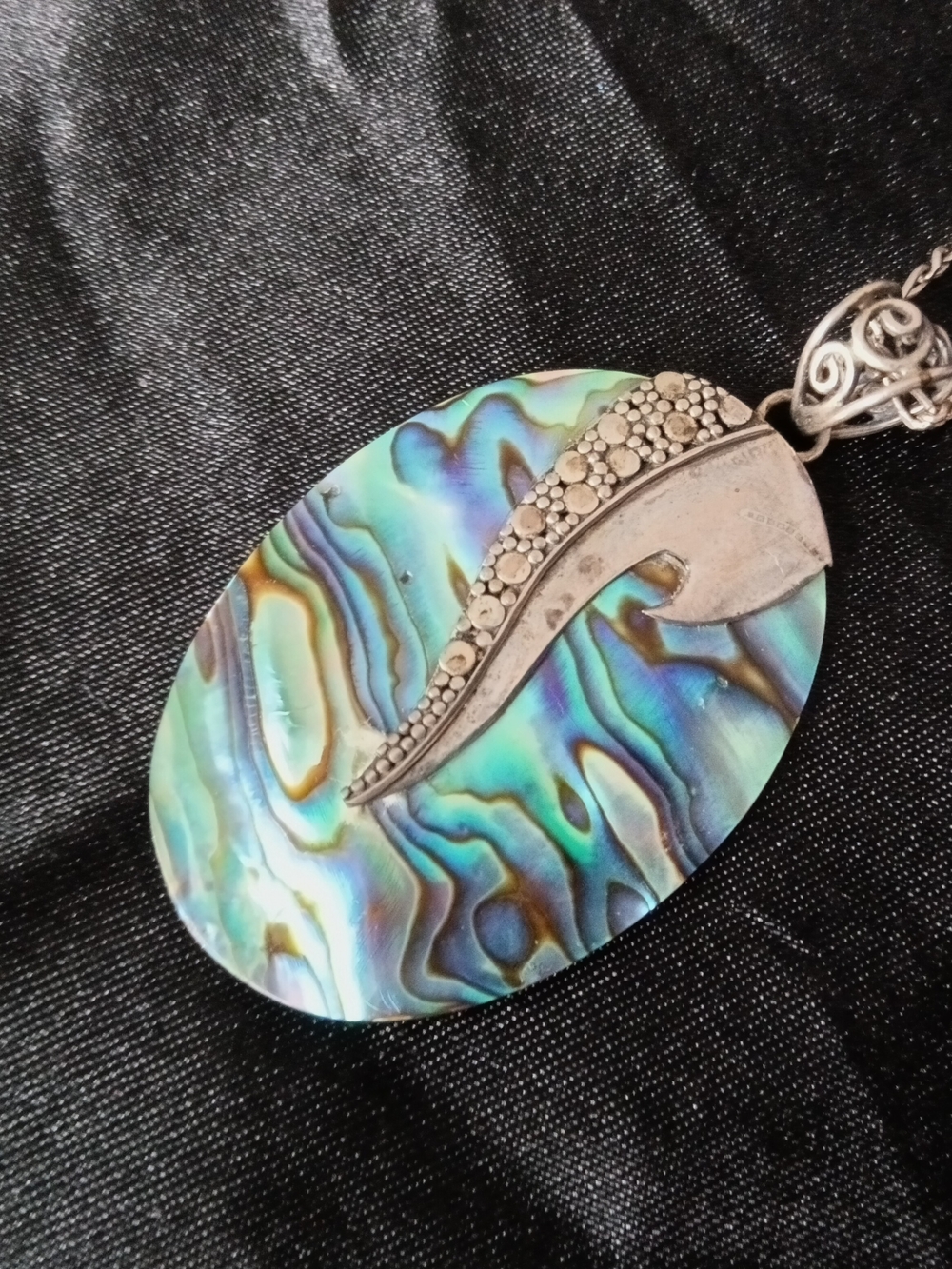 925 ABALONE NECKLACE